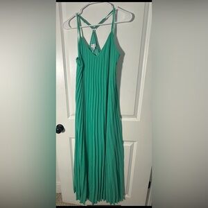 NEW She and Sky Green Maxi Dress Size Medium NWT